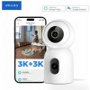 Xiaomi IMILAB C30 Dual Home Security Camera, Night Vision, 360, 3K+3K White EU CMSXJ111A
