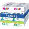 HiPP Špeciálna detská výživa BIO Anti-Reflux 4 x 600 g