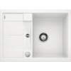 Blanco Metra 45 Silgranitový drez, 68x50 cm, s ovládaním odtoku, biela 519576