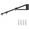 K&F Concept K&F Wall Mount Triangle Boom Arm 180cm, Ring Light Mount Support 180°