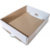 Kartónové prepravky 370x290x90mm biela-hnedá