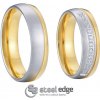 Steel Wedding Snubné prstene chirurgická ocel SSPL005