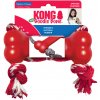 Kong Dog Puppy Classic Kosť s lanom M