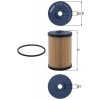 Palivový filter MAHLE KX 68D