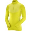 Tričko Salomon Primo warm LS HZ M sulphur spring 18/19 M