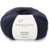 SILKY LACE Katia Farby SILKY LACE: 157 tmavá modrá