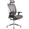 Kancelárska ergonomická stolička LACERTA — viac farieb, nosnosť 150 kg Antracit