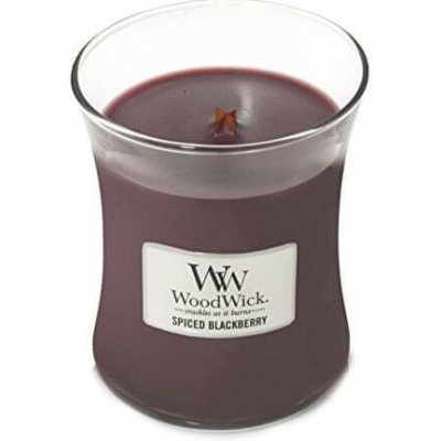 Woodwick Vonná sviečka váza Spiced Blackberry 275 g