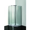 Olsen Spa SMART MURO Štvrťkruhový sprchový kút 80x190cm R550, rám Chróm Al, sklo grape OLB