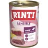 RINTI - Konzerva RINTI SENSIBLE kačka, pečeň & zemiak 400 g