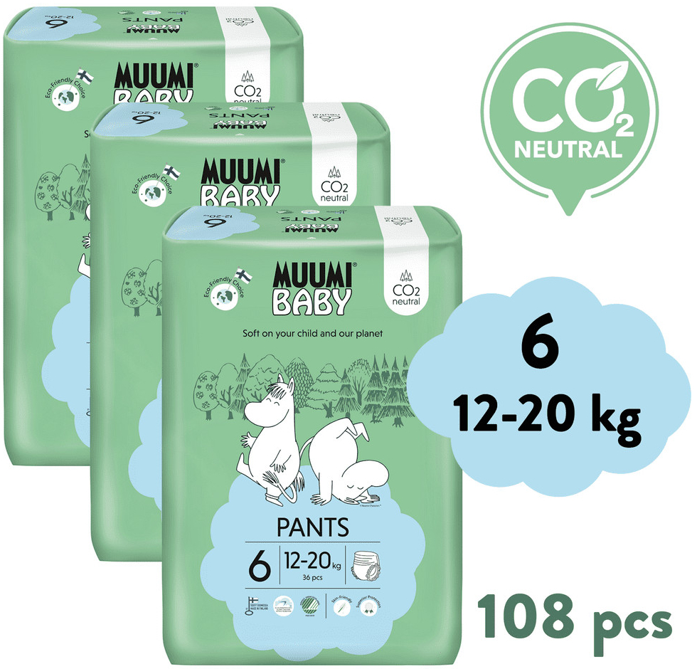 Muumi Baby WALKERS JUNIOR 12-20 kg 108 ks