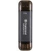 TRANSCEND SSD ESD310C 512GB, External SSD, ESD310C, USB 10Gbps, Type C/A (TS512GESD310C)