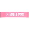 Gorilla Sports Fitness guma 10 lb, ružová