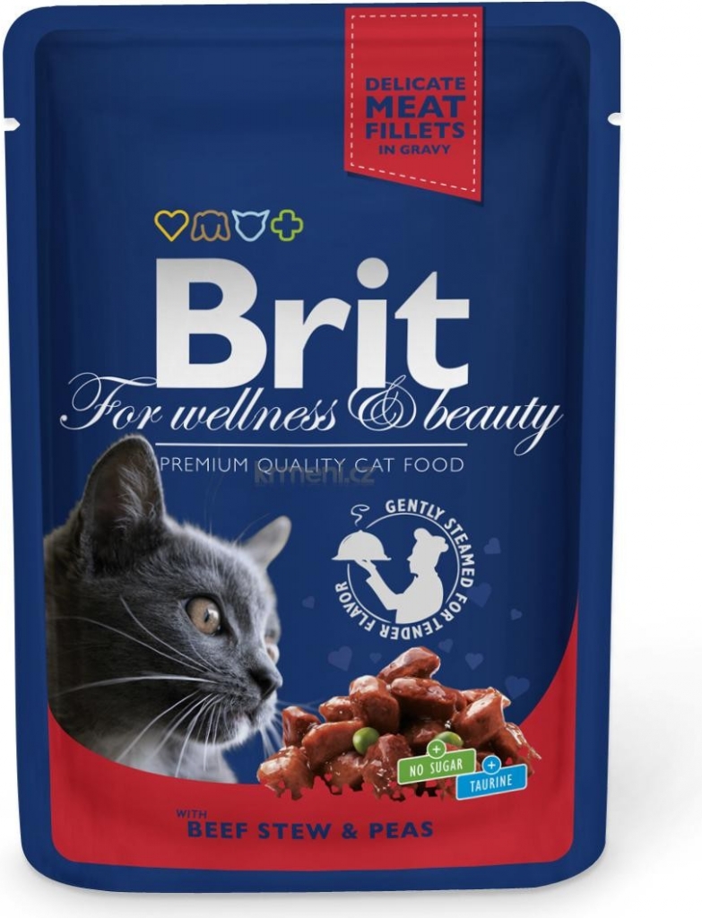 Brit Premium Cat Beef Stew & Peas 100 g