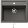 Blanco DALAGO 6 šedá vulkán + Blanco MIDA-S chróm 521454