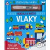 Maľovanie vodou - Vlaky