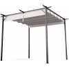 Blumfeldt Pantheon Robust, pergola, 3 x 3 m, práškovo lakovaná oceľ, odolná voči poveternostným vplyvom (GDI17-Pantheon 3x3BE)