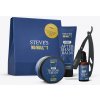 Steve's Old School Shaving Ultrabox – kompletná sada na holenie 4 v 1 s penou, kefkou, balzamom a kolínskou Tradiční holicí sada • pěna, štětec, balzám a kolínská voda