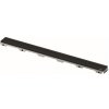 TECE Drainline Sklenený rošt 100 cm, saténovo čierny 601094