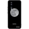 Picasee silikónový čierny obal pre Honor 70 - Moon Minimal