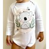 Milinko Unikátne detské body na dlhý rukáv- Koala v divočine veľkosť: 80 (9-12m)