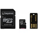 Kingston microSDXC 64GB Mobility Kit G2 + adapter + USB čítačka MBLY10G2/64GB