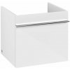 Villeroy & Boch Venticello Umývadlová skrinka 47x42x43 cm, 1 zásuvka, Glosy White A93102DH