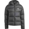 Dámska bunda adidas, ESSENTIALS 3-STRIPES MID DOWN HOODED čierna,biela L