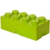 LEGO® úložný box 8 25 x 50 x 18 cm svetlo zelená
