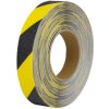 BY B02ZC Základná protišmyková páska v rolke - šírka 2,5 cm Čierna-Žltá