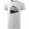 Vlak 363 - Tričko extra veľké (5-8XL) - 5XL ( Biela )