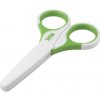 Nuk detské zdravotne nožničky s krytom zelená