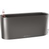 Lechuza geobra Oválny kvetináč Lechuza Delta all-in-one set Farba: Antracitová, Veľkosť: 10 (30 x 11 / 13 cm)