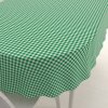 Biante bavlna oválny obrus Sandra SA-058 Zeleno-biele kocky 100x160cm