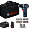 Bosch Bosch AKU vrtací šroubovák PRO GSR 12V-32, 2×12V 2.0Ah + bity v textilní tašce 06019N7004