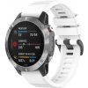 Remienok Solid Wristband biely pre Garmin Fenix 7X (26mm)