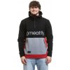 Pánska technická mikina Meatfly Tason, Red Light / Silver S