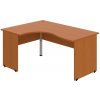 OFFICE PRO s.r.o. HOBIS kancelársky stôl pracovný tvarový, ergo pravý - GE 2005 P, čerešňa