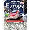 Europe Railway Map 2025 - Features Detailed Atlas for Switzerland and Austria - Designed for Eurail/Interrail Global Pass