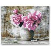 Vymalujsisam.sk Maľovanie podľa čísiel - Ružové rúže Veľkosť: 40x50cm, Rám: Na kartónovej doske