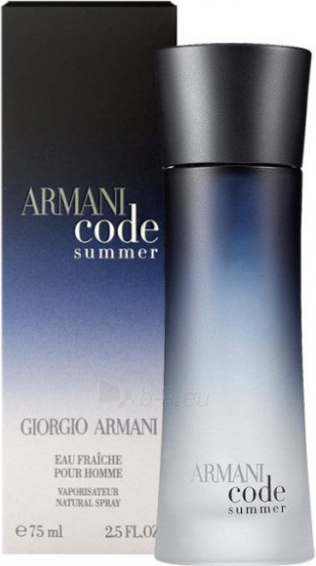 Giorgio Armani Code Summer Eau de Fraiche pánska 75 ml tester