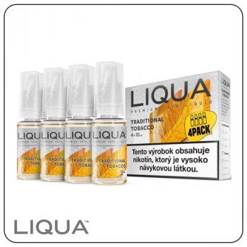 Ritchy Liqua Elements 4Pack Traditional tobacco 4 x 10 ml 3 mg