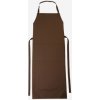 Cg Workwear Verona Dlhá pracovná zástera s trakmi 00130-01 Toffee 110 x 75 cm