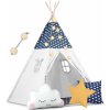 Detský stan Tepee so svetlami Nukido - námornícka modrá