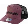 Meatfly Horton Trucker Wine Red/Black Logo one size