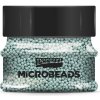 Sklenené mikro-perličky, 0,8-1 mm, 40 g, mätovo zelené (MICROBEADS - Pentart)