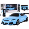 RC auto s nabíjacou stanicou – Modrá