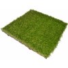 ONEK Plastová dlažba GREENPLATE 40 x 40 x 4,5 cm s umelou trávou zelená 1 ks