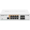 MKR Mikrotik CRS112-8P-4S-IN sieťový prepínač Gigabit Ethernet (10/100/1000) Podpora napájania cez Ethernet (PoE) Biela