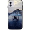 TopQ Zadný silikónový kryt DARK na iPhone 11 Hockey Goalie